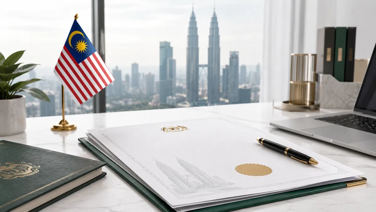 Malaysia company registration concept